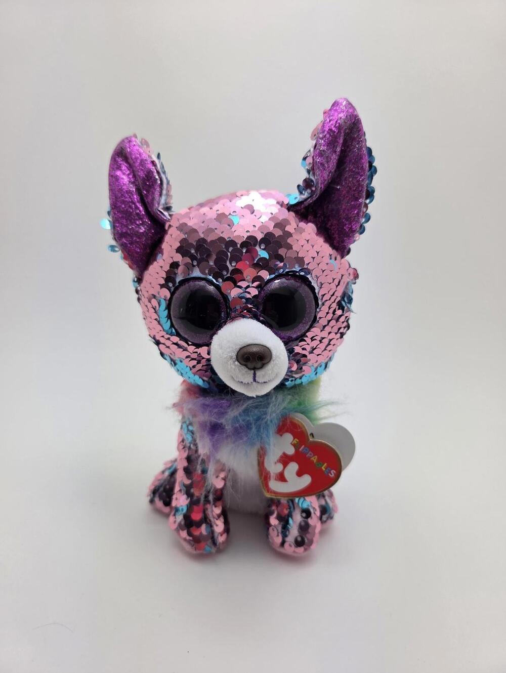 Ty Flippables “Yappy” the Chihuahua with Sequins (6 inch)